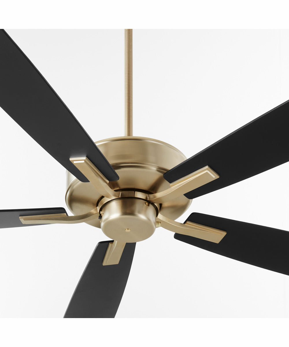 60" Ovation Ceiling Fan Aged Brass