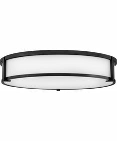 Lowell 4-Light Extra Large Flush Mount in Black