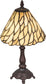 15"H Willow Jadestone Mini Lamp