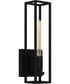 Leighton Small 1-light Wall Sconce Matte Black