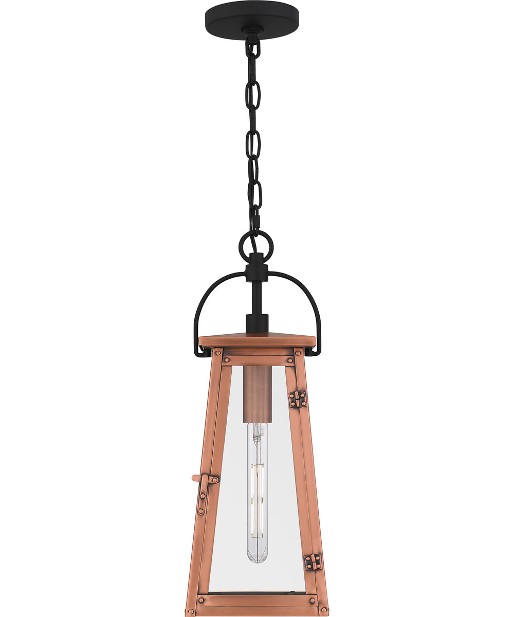 Carolina Large 1-light Outdoor Pendant Light Aged Copper