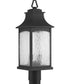 Maison 2-Light Post Lantern Textured Black