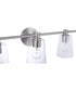 Emilio 5-Light Vanity Brushed Polished Nickel