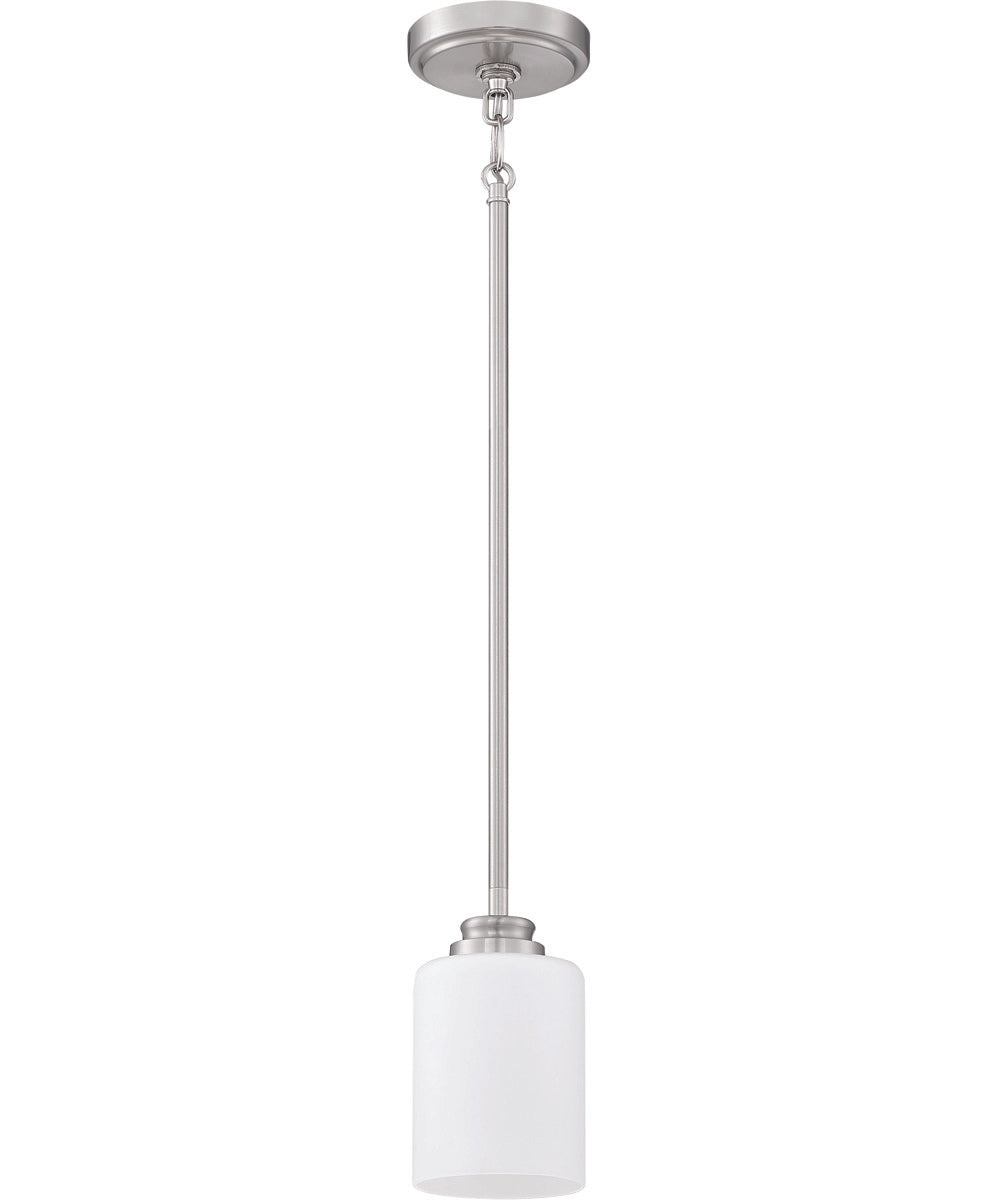 Bolden 1-Light Mini Pendant Brushed Polished Nickel