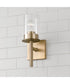 Mason 1-Light Sconce Aged Brass