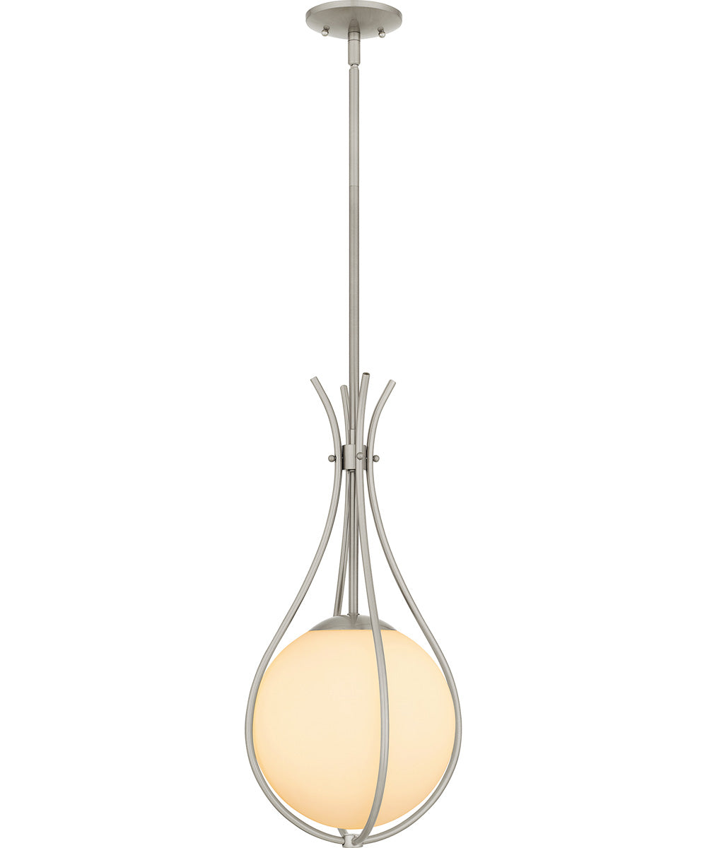 Quoizel Pendant Small 1-light Mini Pendant Brushed Nickel
