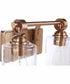 Romero 2-Light Vanity Satin Brass