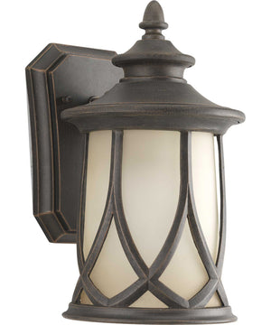 Resort 1-Light Small Wall Lantern Aged Copper