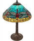 23" High Tiffany Dragonfly Table Lamp