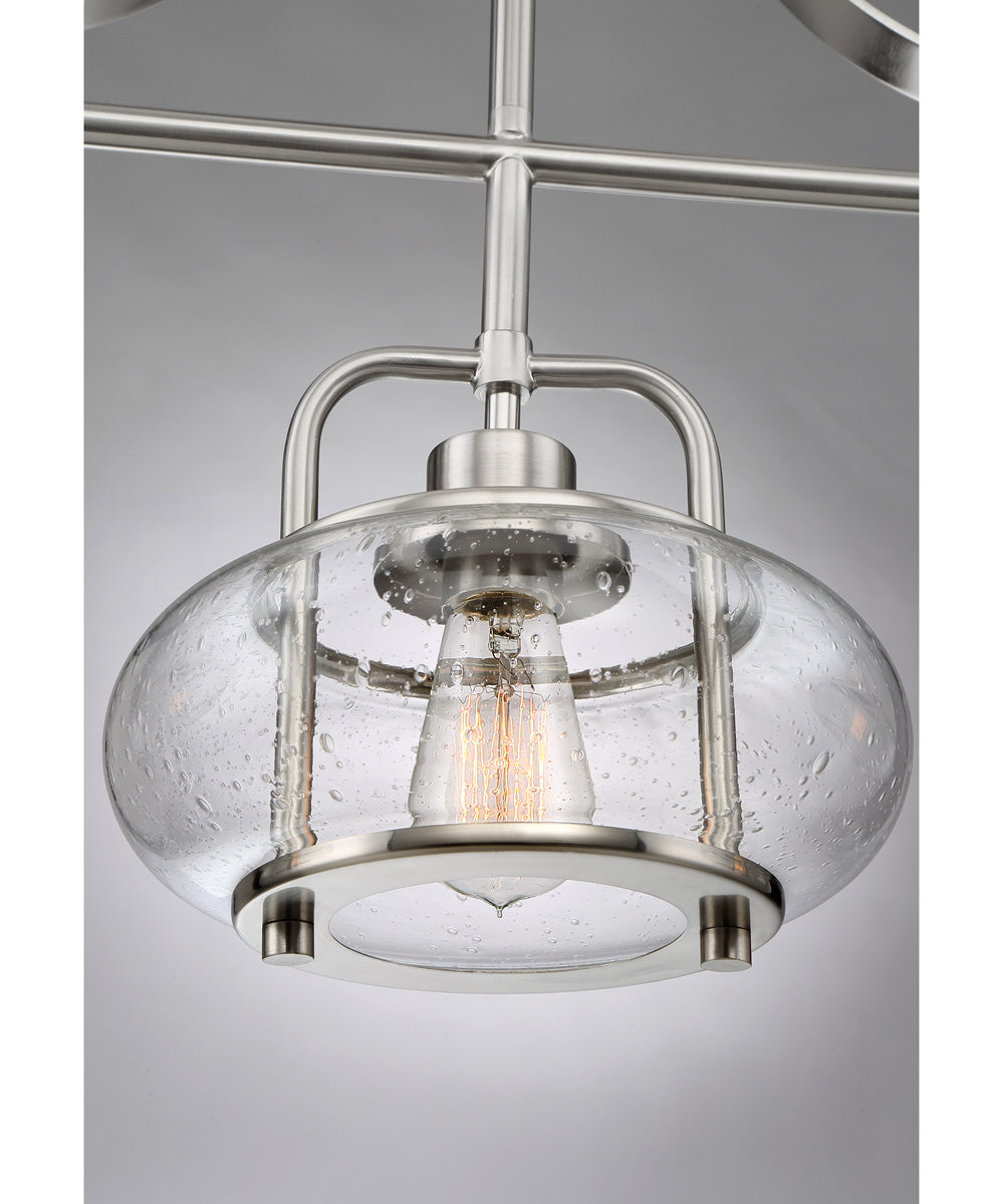Trilogy 3-light Island Light Brushed Nickel