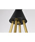 Marsden 4-Light Chandelier Matte Black