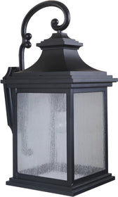 26"H Gentry 1-Light Large Outdoor Wall Light Midnight