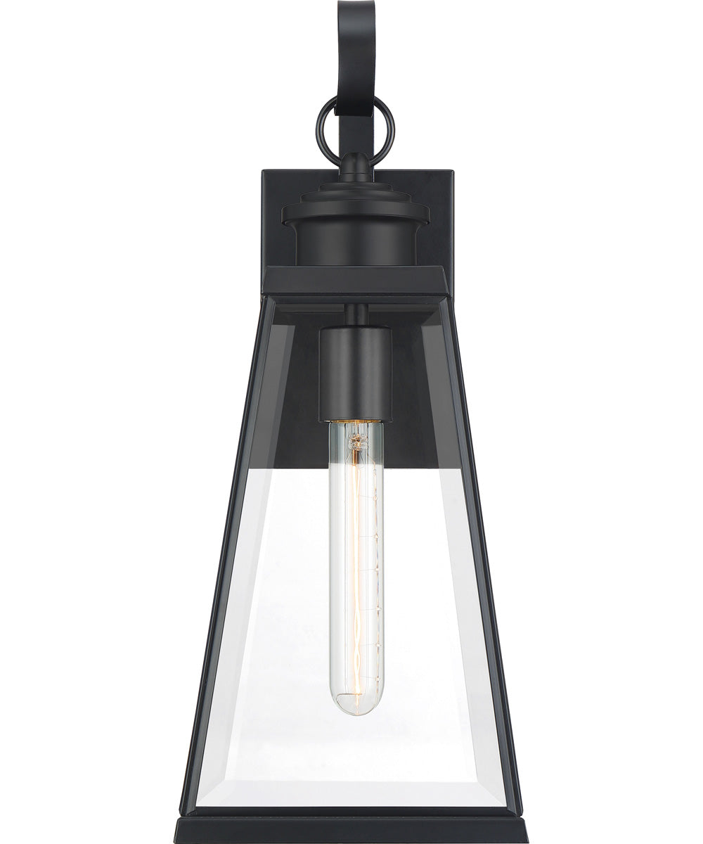 Paxton Medium 1-light Outdoor Wall Light Matte Black