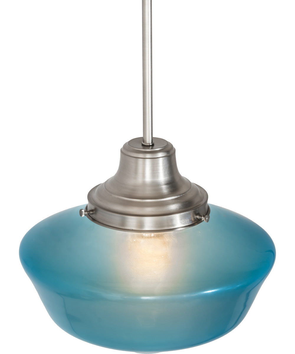 14" Revival Schoolhouse W/Traditional Globe Pendant