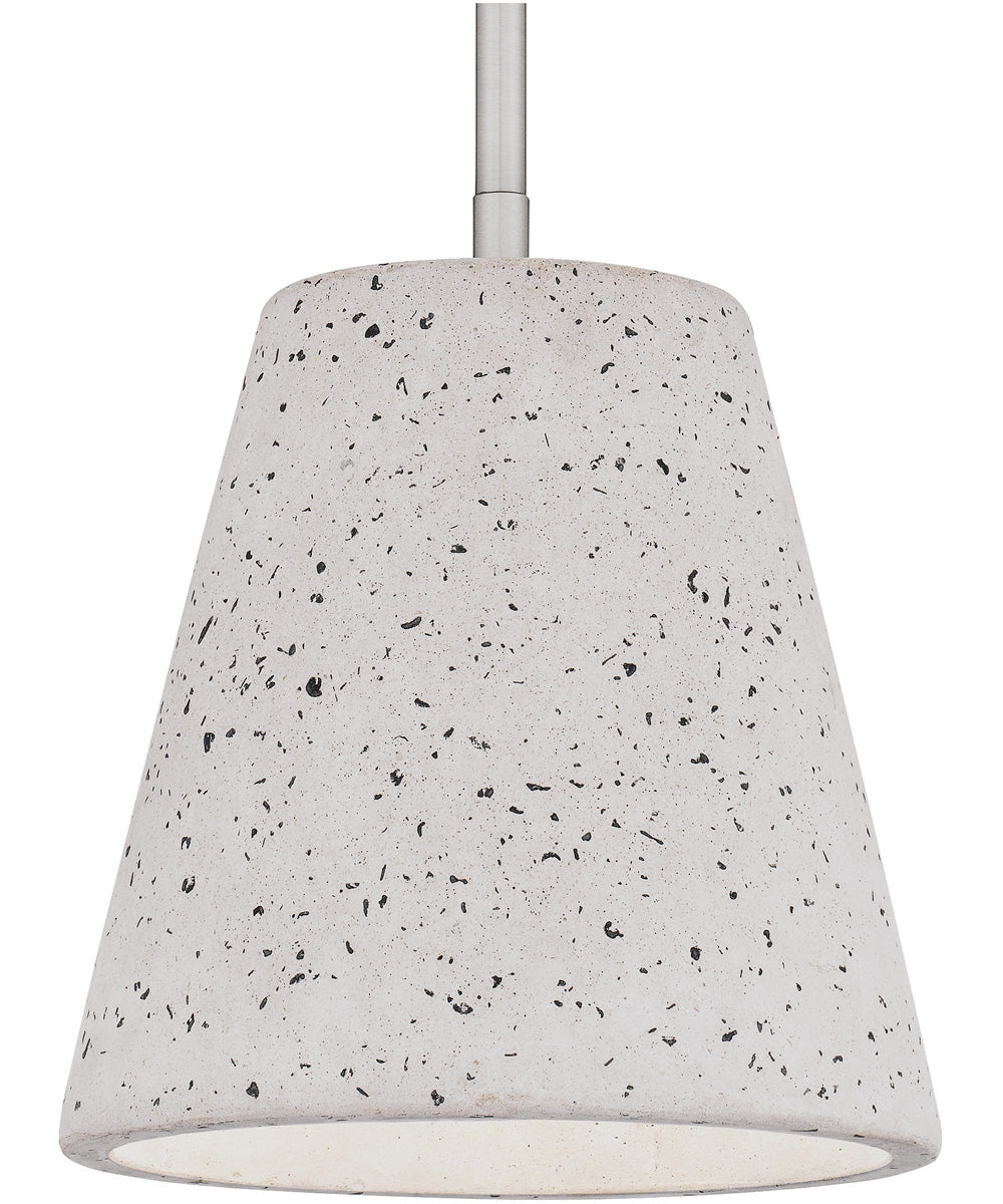 Hazel Small 1-light Mini Pendant Brushed Nickel