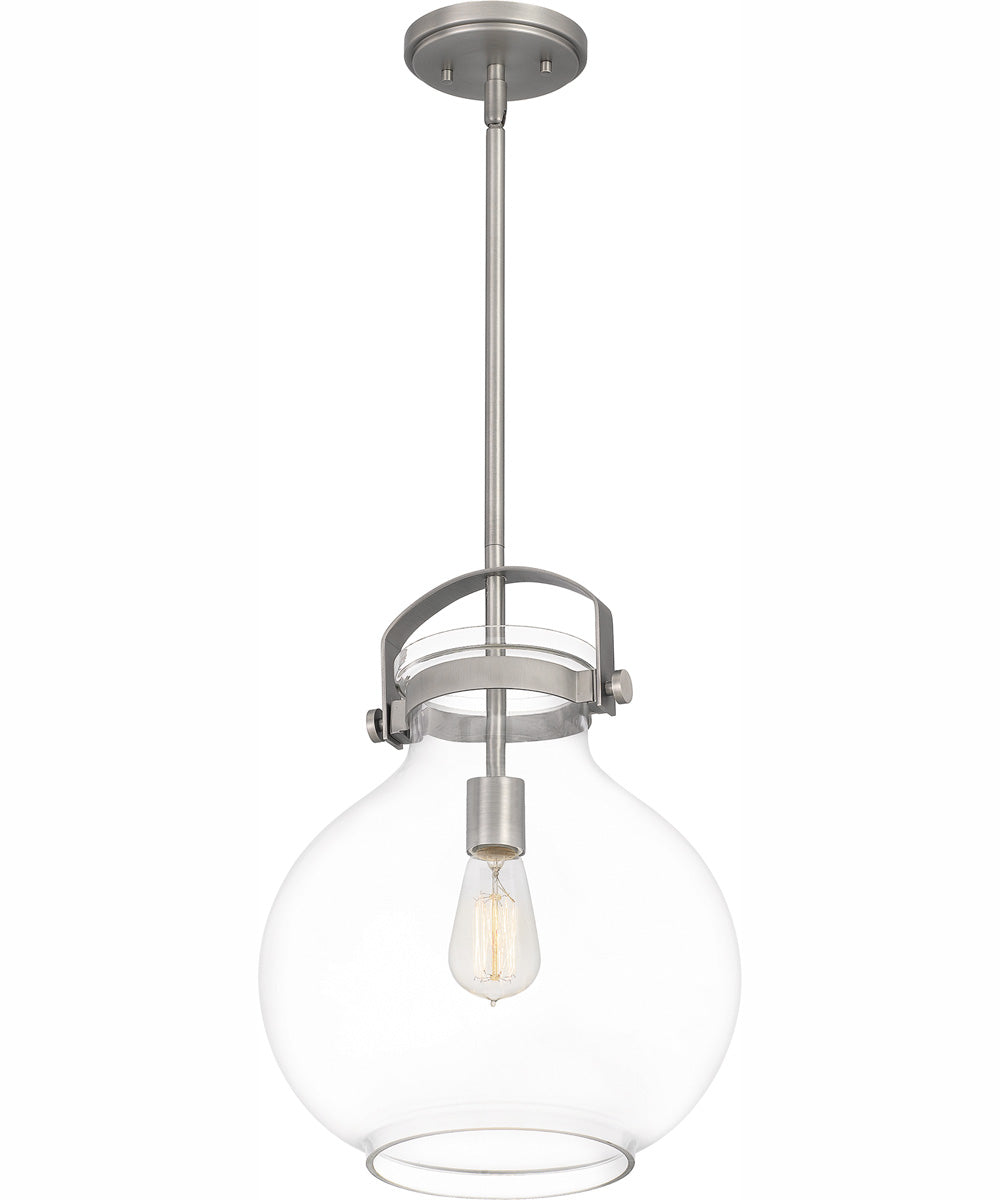 Stella Small 1-light Mini Pendant Antique Nickel