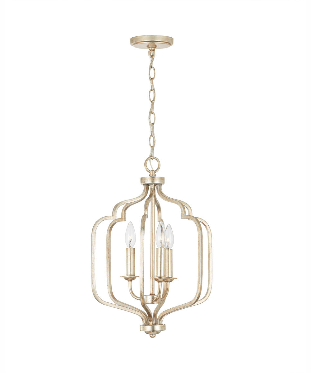 Ophelia 3-Light Foyer Winter Gold