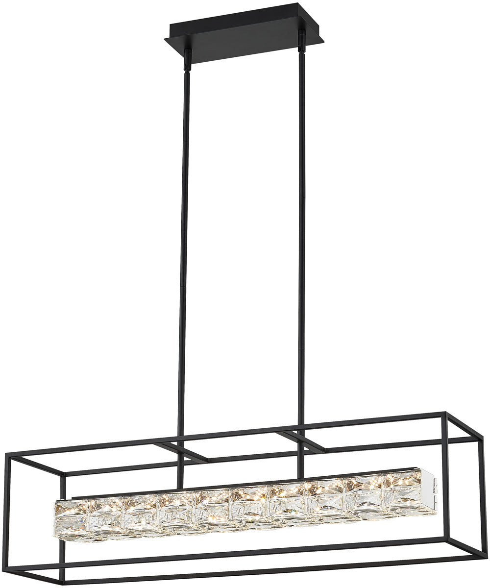 Dazzle  Island Light Matte Black