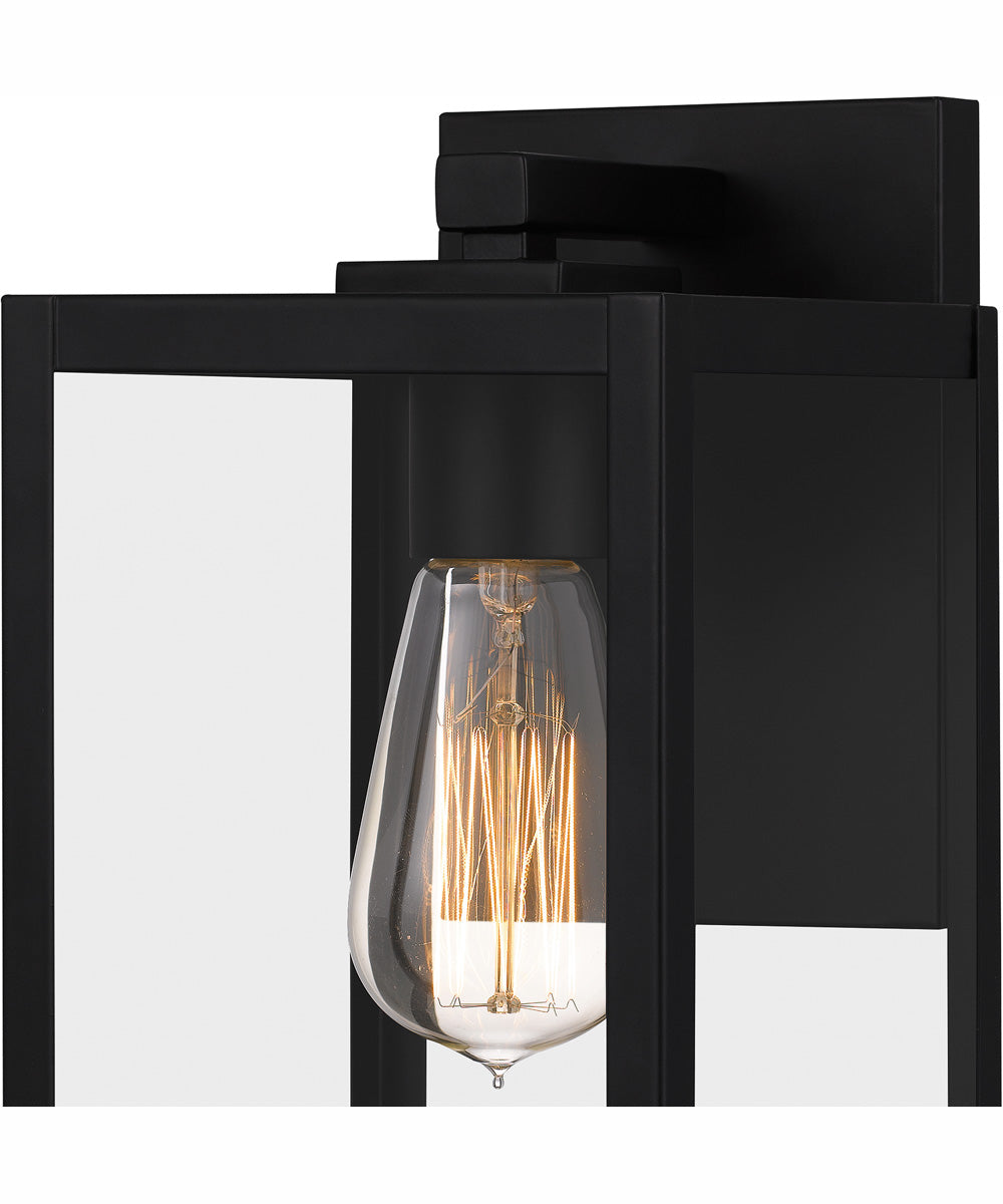 Westover Small 1-light Outdoor Wall Light Earth Black