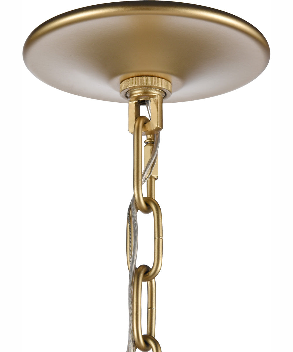 Noura 15.5'' Wide 4-Light Pendant - Champagne Gold
