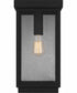 Ezra Medium 1-light Outdoor Wall Light Earth Black