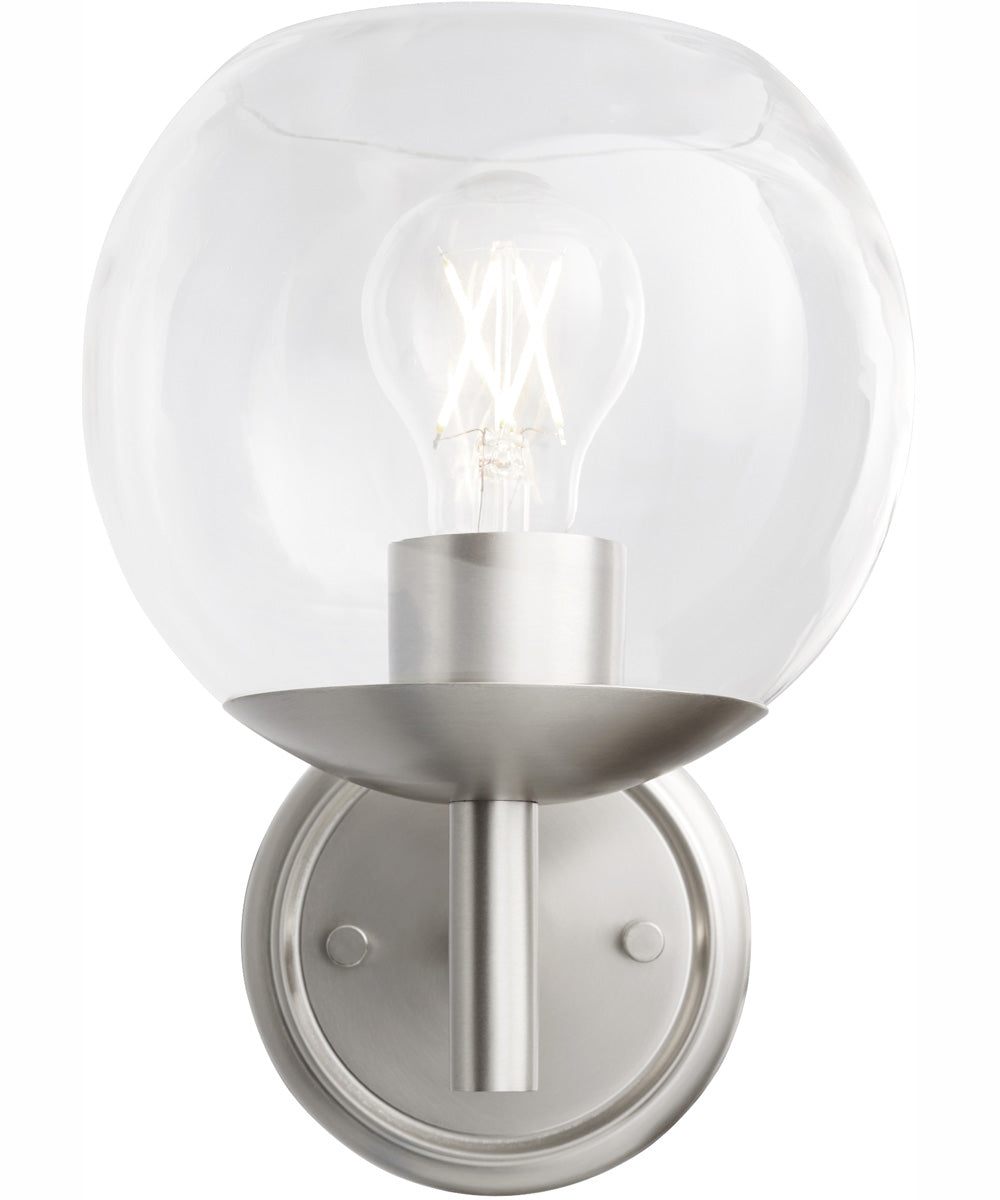 Lyon 1-light Wall Mount Light Fixture Satin Nickel