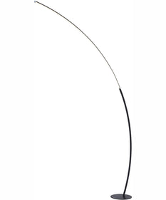 Monita 1-Light Led Arch Lamp Black