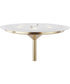 Leipzig LED Torchiere Satin Brass
