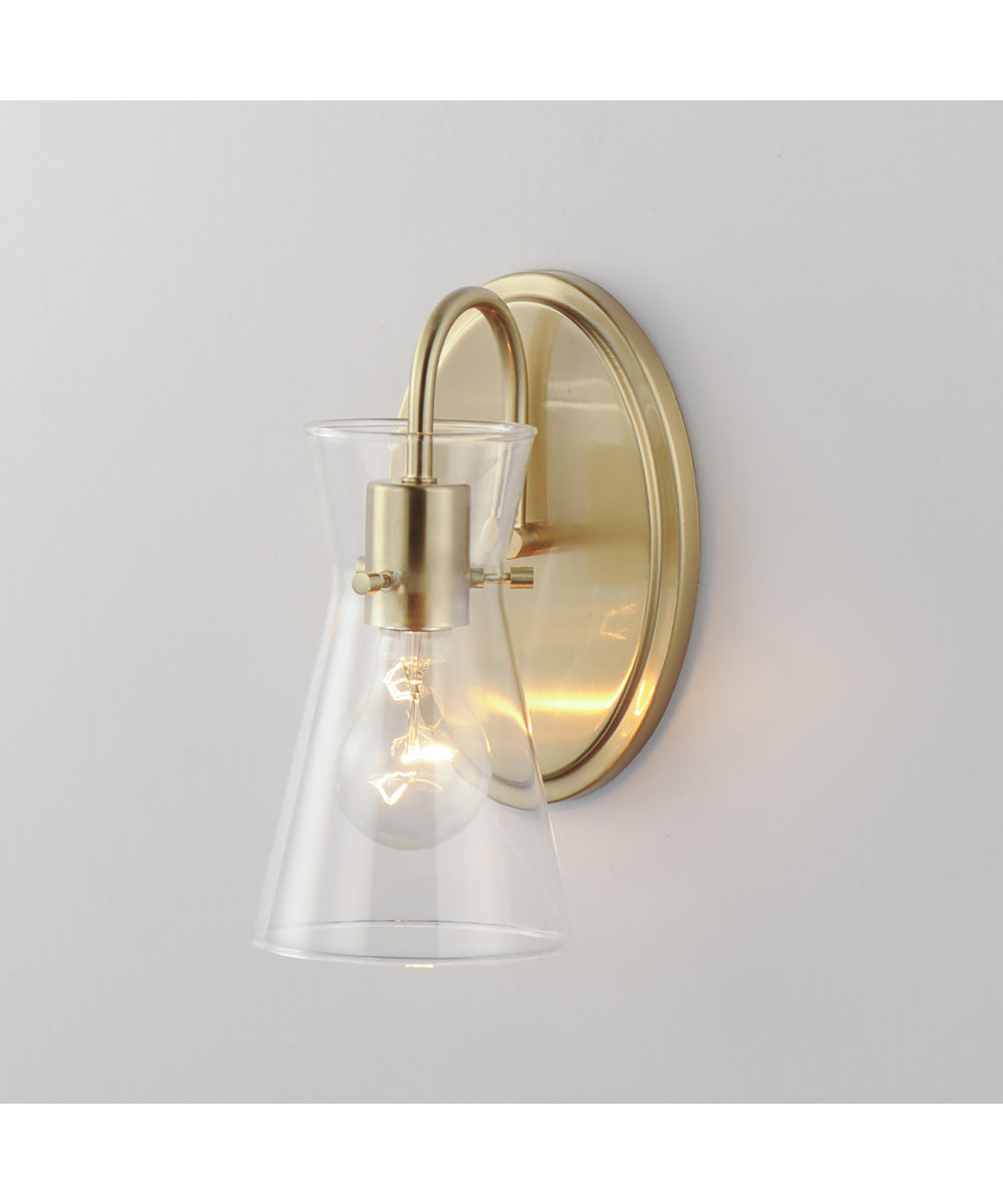 Ava 1-Light Wall Sconce Natural Aged Brass