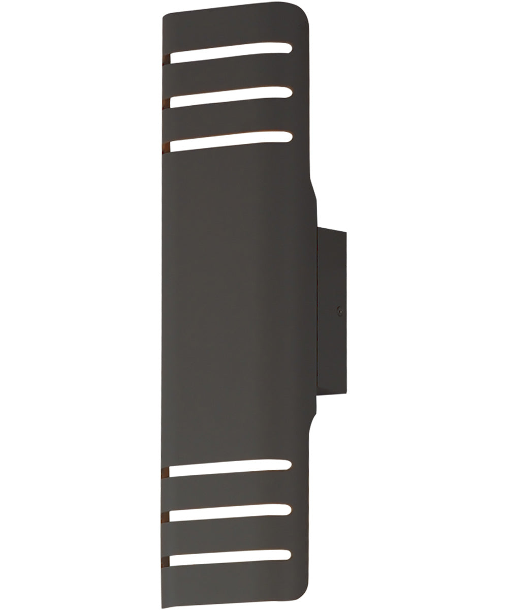 Lightray Medium LED Outdoor Wall Lamp Architectural Bronze