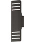 Lightray Medium LED Outdoor Wall Lamp Architectural Bronze