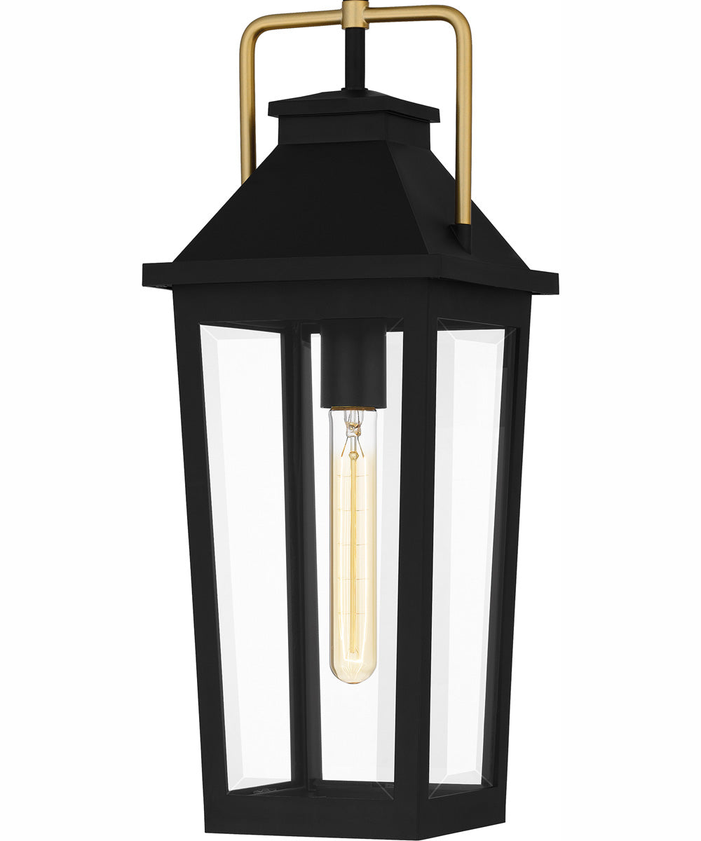 Buckley Large 1-light Outdoor Pendant Light Coastal Armour Aluminum Matte Black