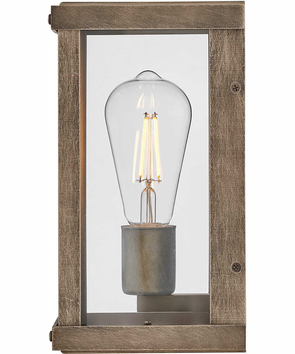 Beckham 1-Light Extra Small Wall Mount Lantern in Burnished Bronze