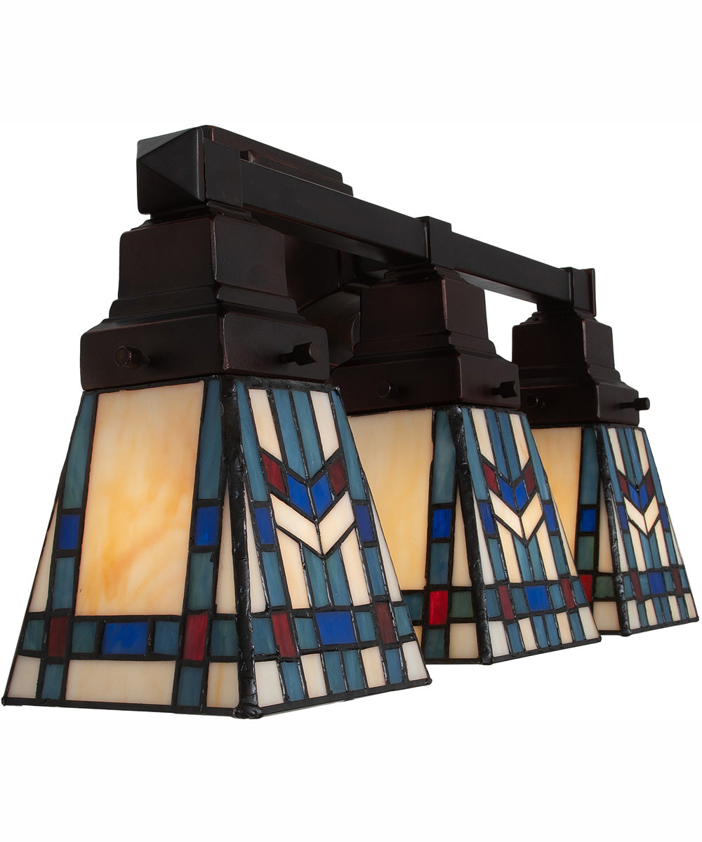 20" Wide Prairie Wheat 3 Light Vanity