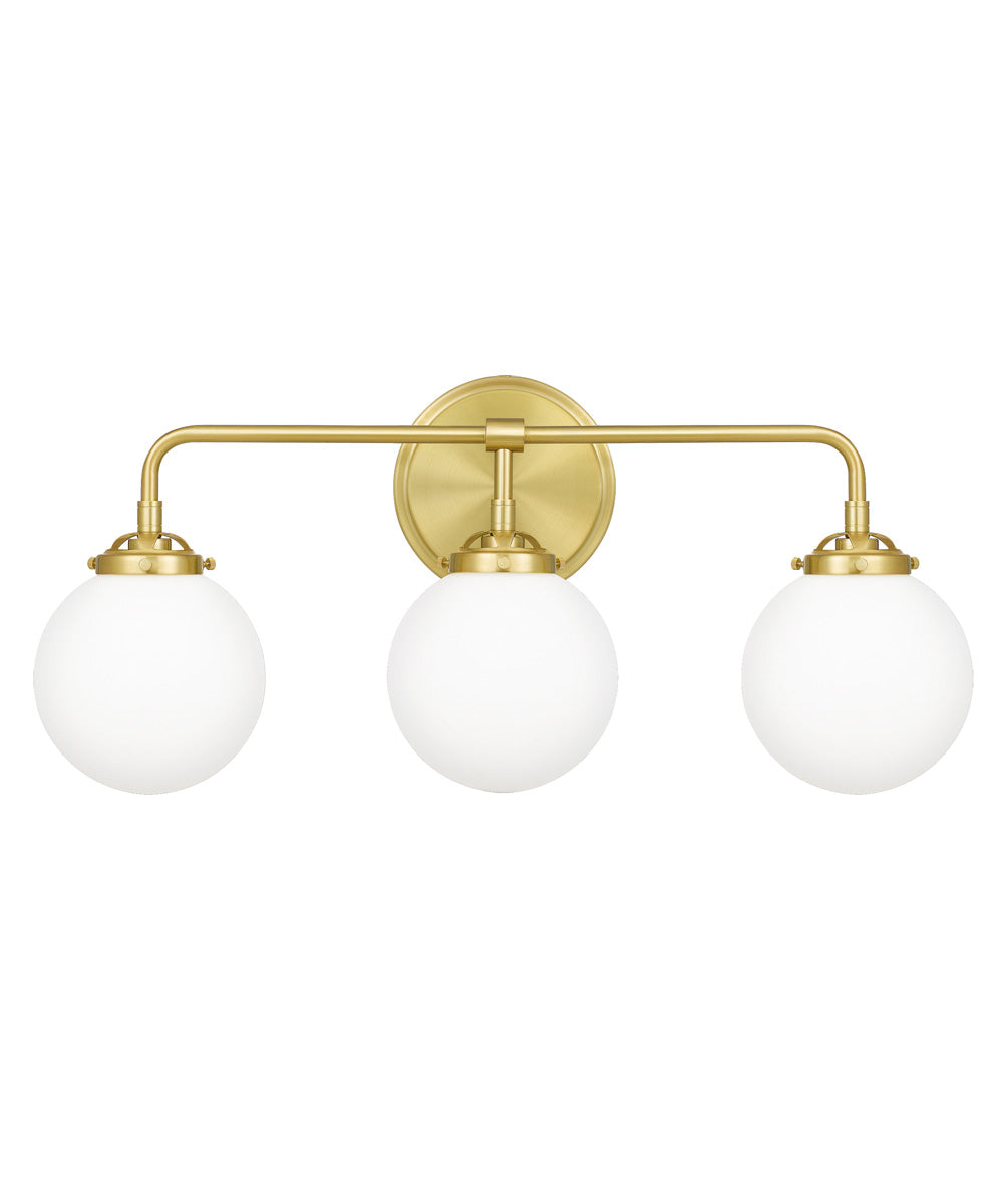 Landry Large 3-light Bath Light Satin Brass