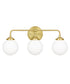 Landry Large 3-light Bath Light Satin Brass