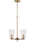 Portman 4-Light Pendant Aged Brass