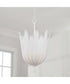 Eden 4-Light Pendant Textured White