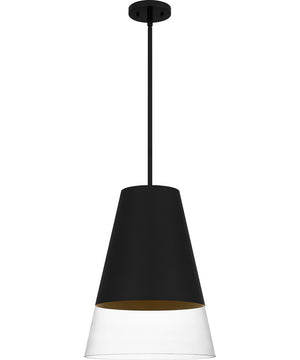 Peregrine 1-light Mini Pendant Brushed Black