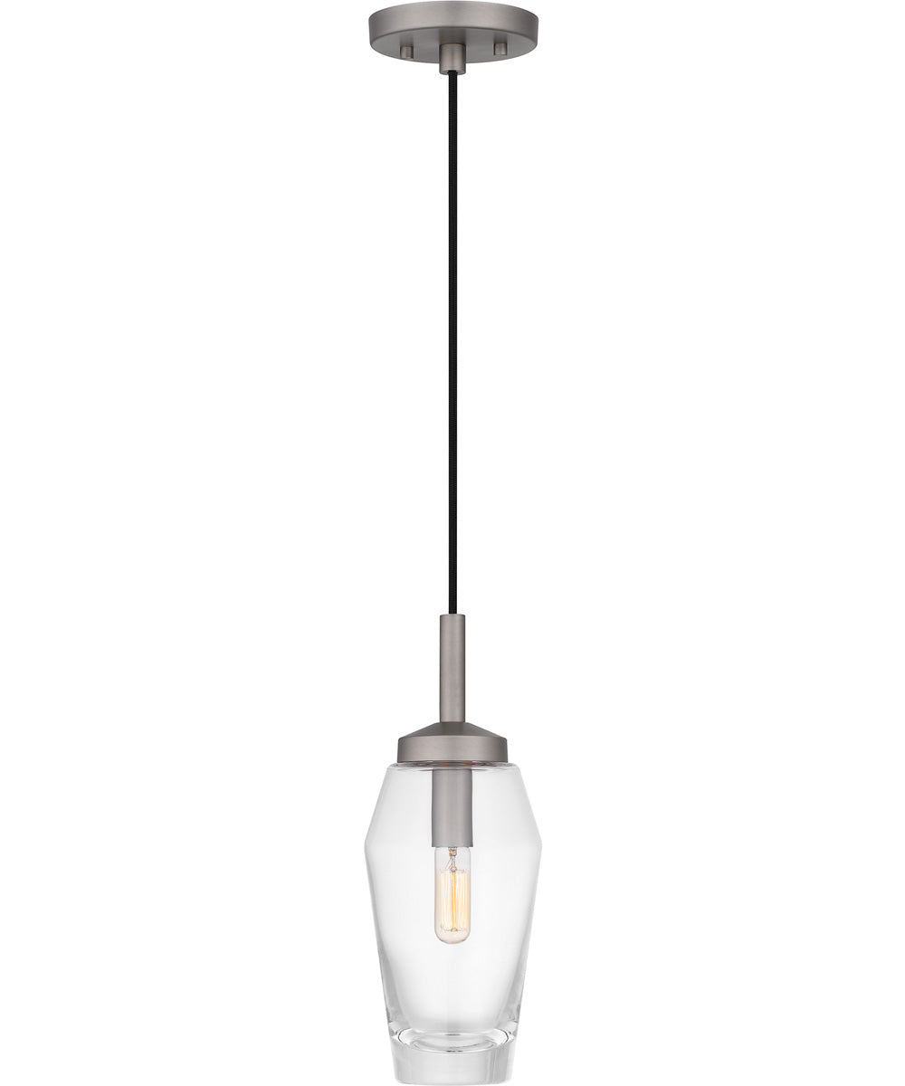 Quoizel Piccolo Pendant Small 1-light Mini Pendant Antique Nickel