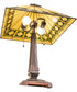 23" High Diamond Band Mission Table Lamp