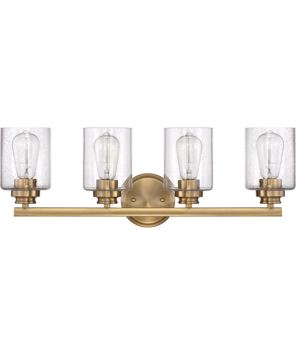 Bolden 4-Light Vanity Satin Brass