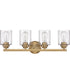 Bolden 4-Light Vanity Satin Brass