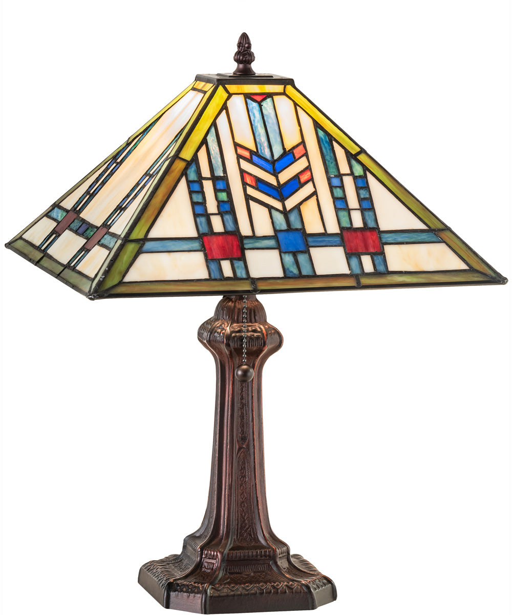 18.5" High Prairie Wheat Table Lamp