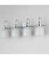 Milk 4-Light Bath Vanity Polished Chrome