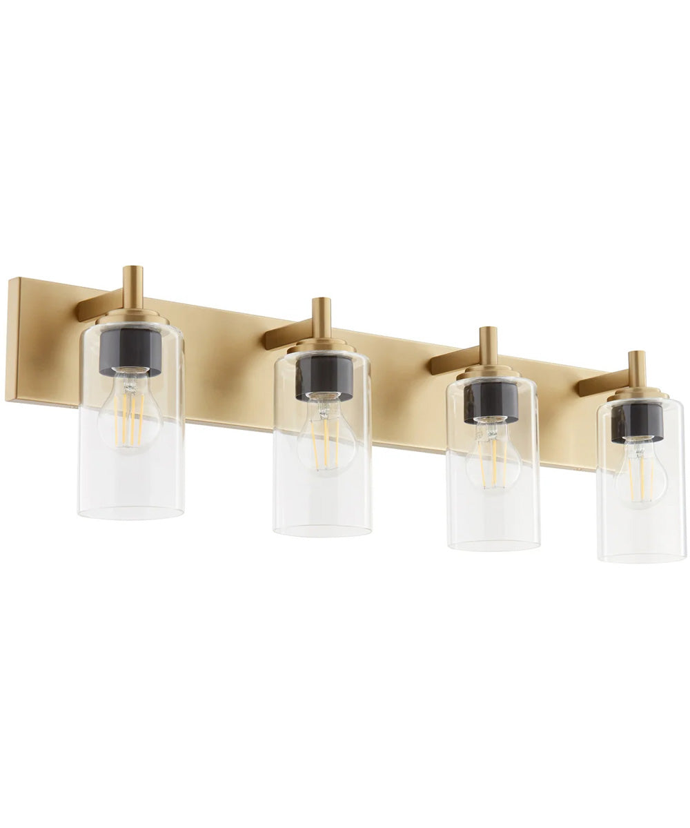 Fallstaff 4-light Bath Vanity Light Aged Brass