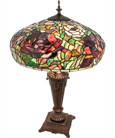 26" High Tiffany Peony Table Lamp