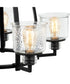 Holden 5-light Chandelier Earth Black