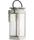 Union Square 1-Light Large Wall-Lantern Stainless Steel