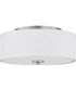 Inspire LED 13" LED Flush Mount Brushed Nickel